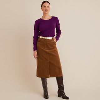 La Redoute Collections Gonna Svasata in Velluto  