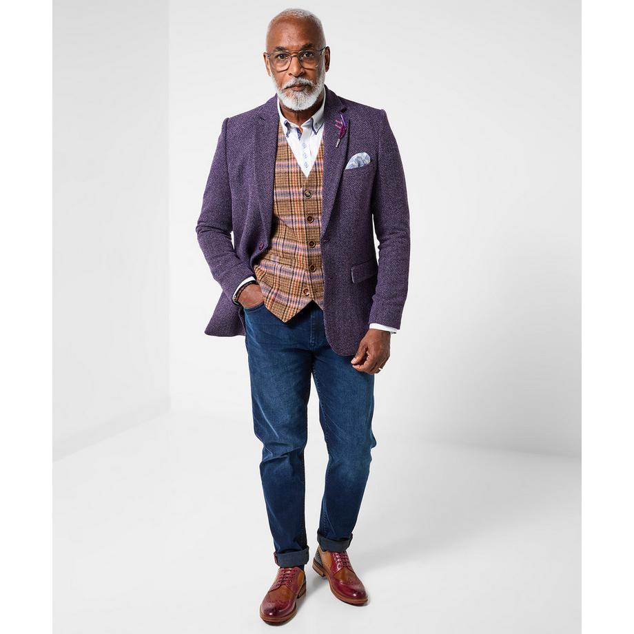 Joe Browns Blazer Casual Viola Maniche Lunghe  