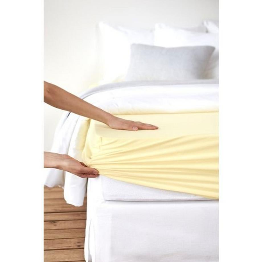 Living Home Drap-housse Boxspring en jersey fin  
