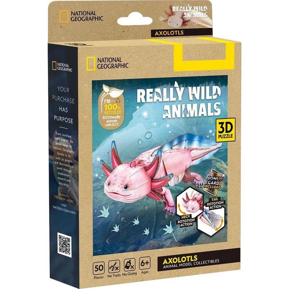 CubicFun  Puzzle Axolotl 