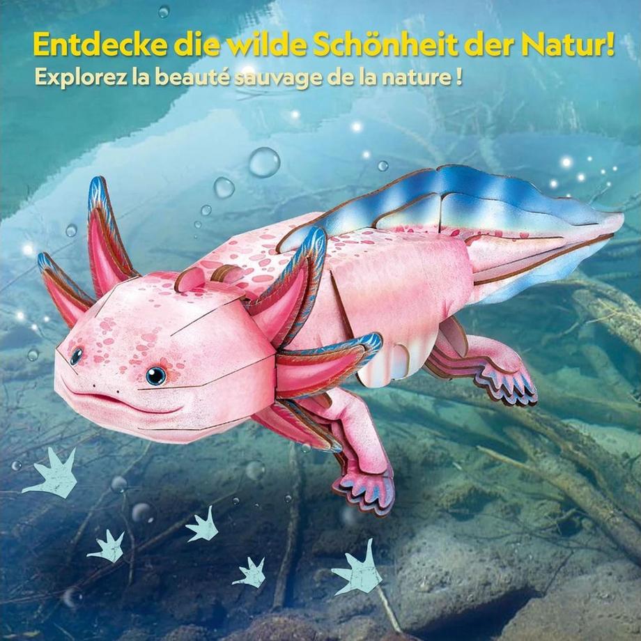 CubicFun  Puzzle Axolotl 