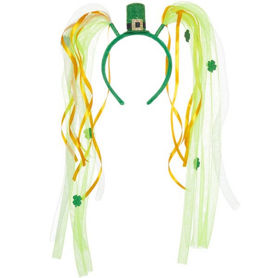 Parure de tête tuyaux et rubans pour la Saint-Patrick