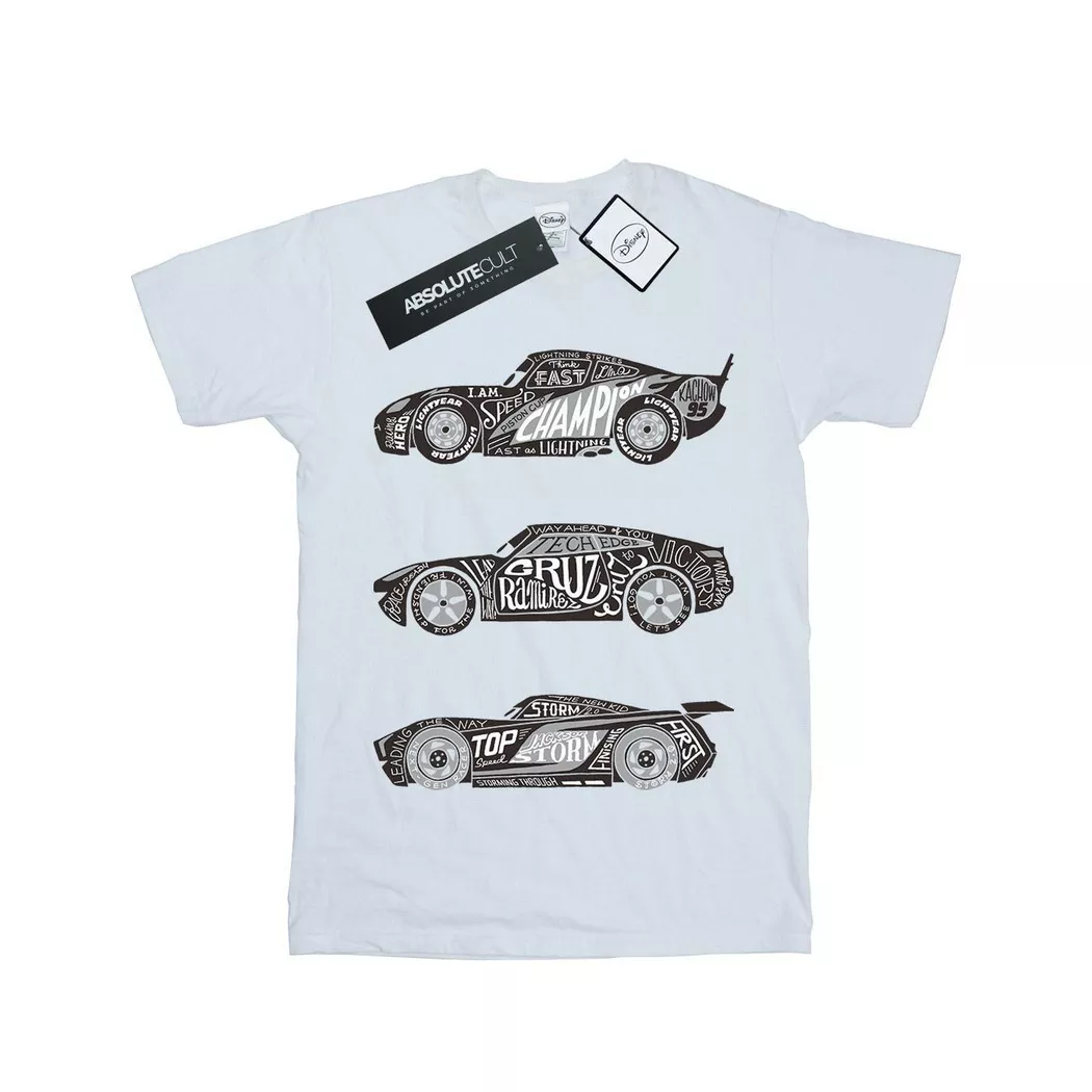 Disney - Cars TShirt, 140/146, Weiss