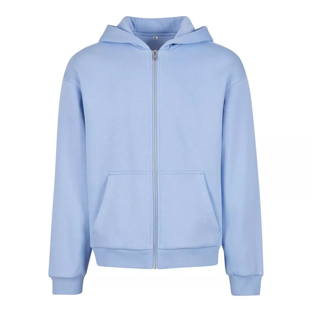 Build Your Own - Hoodie mit durchgehendem Reißverschluss, für Damen, Blau, Größe 4XL