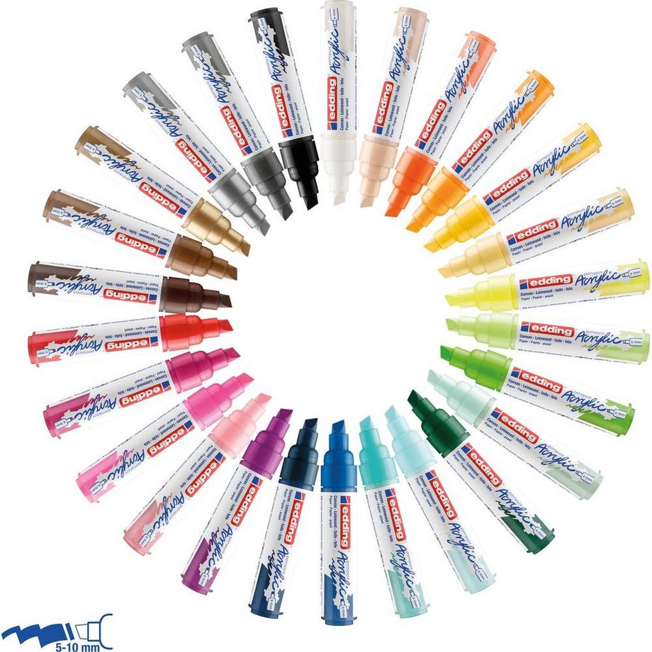 Edding EDDING Acrylmarker 5000 5-10mm 5000-066 neonorange  