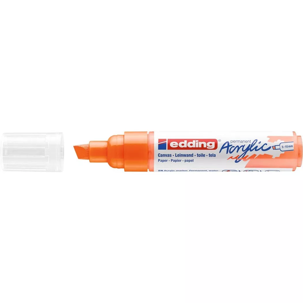 Edding -  Acrylmarker 5000 5-10mm 5000-066 neonorange