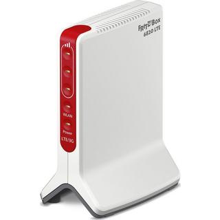 AVM  FRITZ!BOX 6820 LTE (V3) INT ROUTER WIRELESS GIGABIT ETHERNET BANDA SINGOLA (2.4 GHZ) 4G ROSSO, BIANCO 