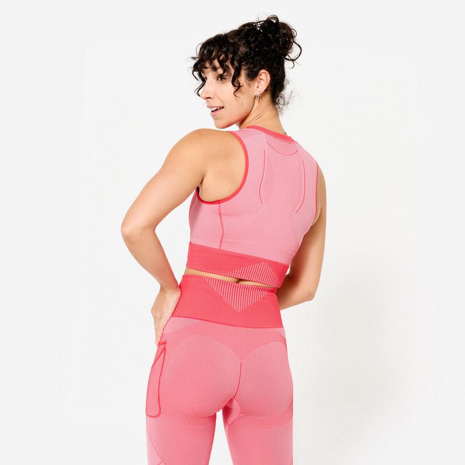 DOMYOS  Crop Top  Seamless 