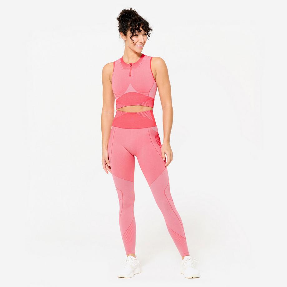 DOMYOS  Crop Top  Seamless 