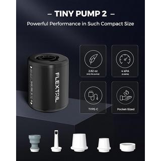 Flextail  TINY PUMP X 2024 Mini-pompe à air rechargeable 3 en 1 