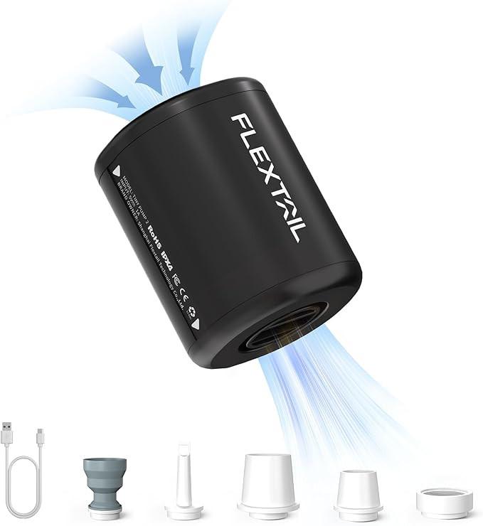 Flextail  TINY PUMP X 2024 Mini-pompe à air rechargeable 3 en 1 