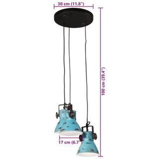 VidaXL Lampe suspendue fer  