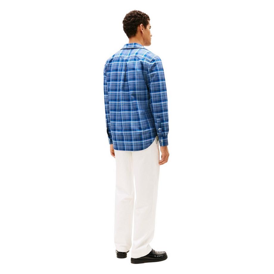 TOMMY HILFIGER Chemise à Boutons Carreaux Coupe Régulière  
