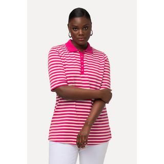 Ulla Popken  Polo, coupe classique, col polo, coton Pima 