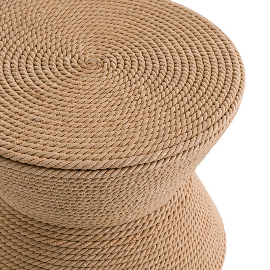 AM.PM Bout de canapé manguier gainé de corde  