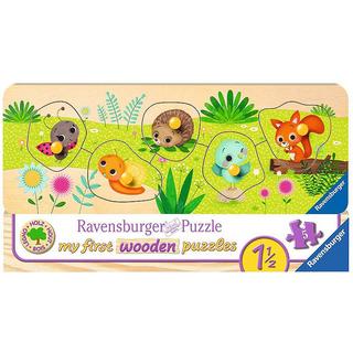 Ravensburger  Puzzle Tierkinder im Garten (5Teile) 