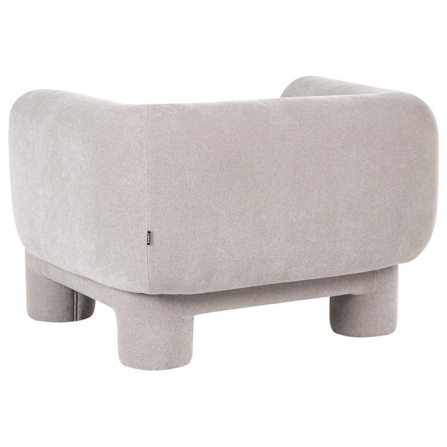 Beliani Fauteuil en Tissu Rétro HOGBO  