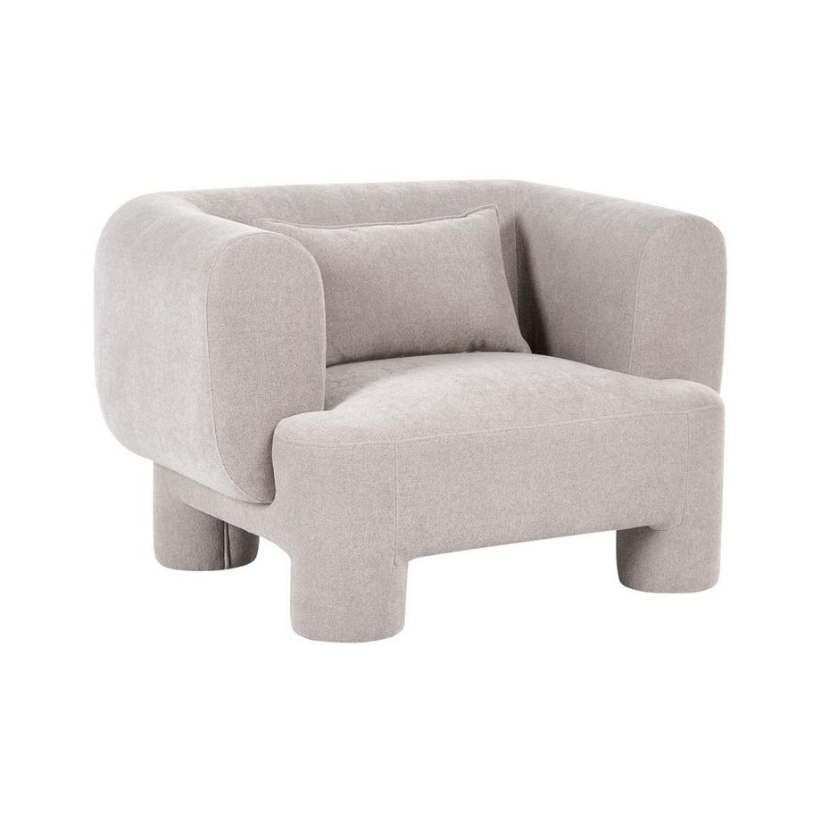 Fauteuil en Tissu Rétro HOGBO