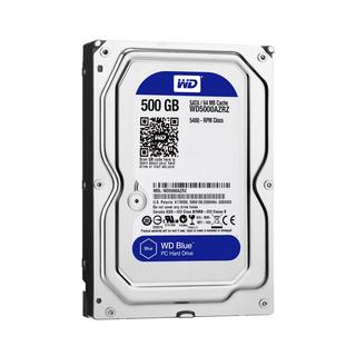 WD  Blue disco rigido interno 500 GB 5400 Giri/min 64 MB 3.5" Serial ATA III 