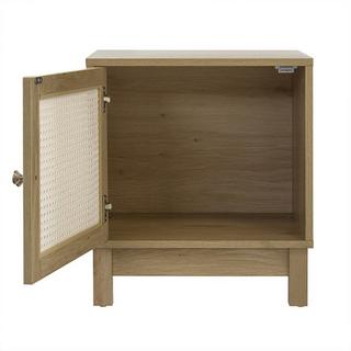 Calicosy Comodino a 1 anta in rattan  