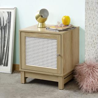 Calicosy Comodino a 1 anta in rattan  