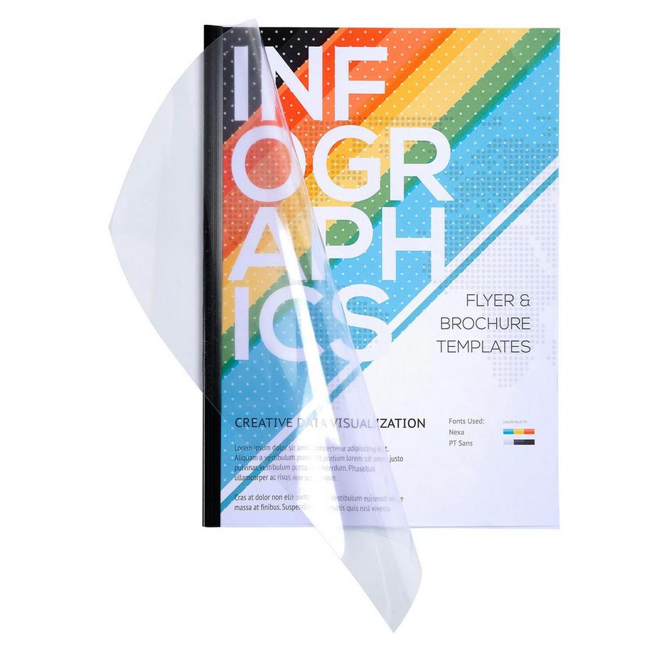 Exacompta  Kit de présentation Serodo pour relier jusqu'à 60 feuilles A4. - x 5 