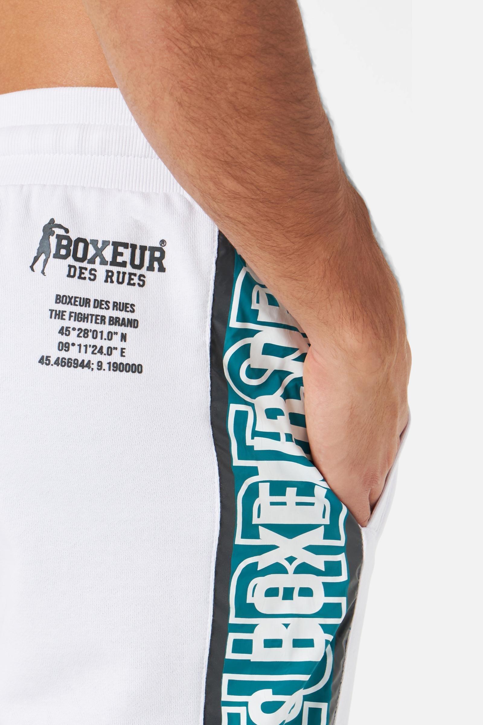 BOXEUR DES RUES Long Sweatpants mit Einsätzen  