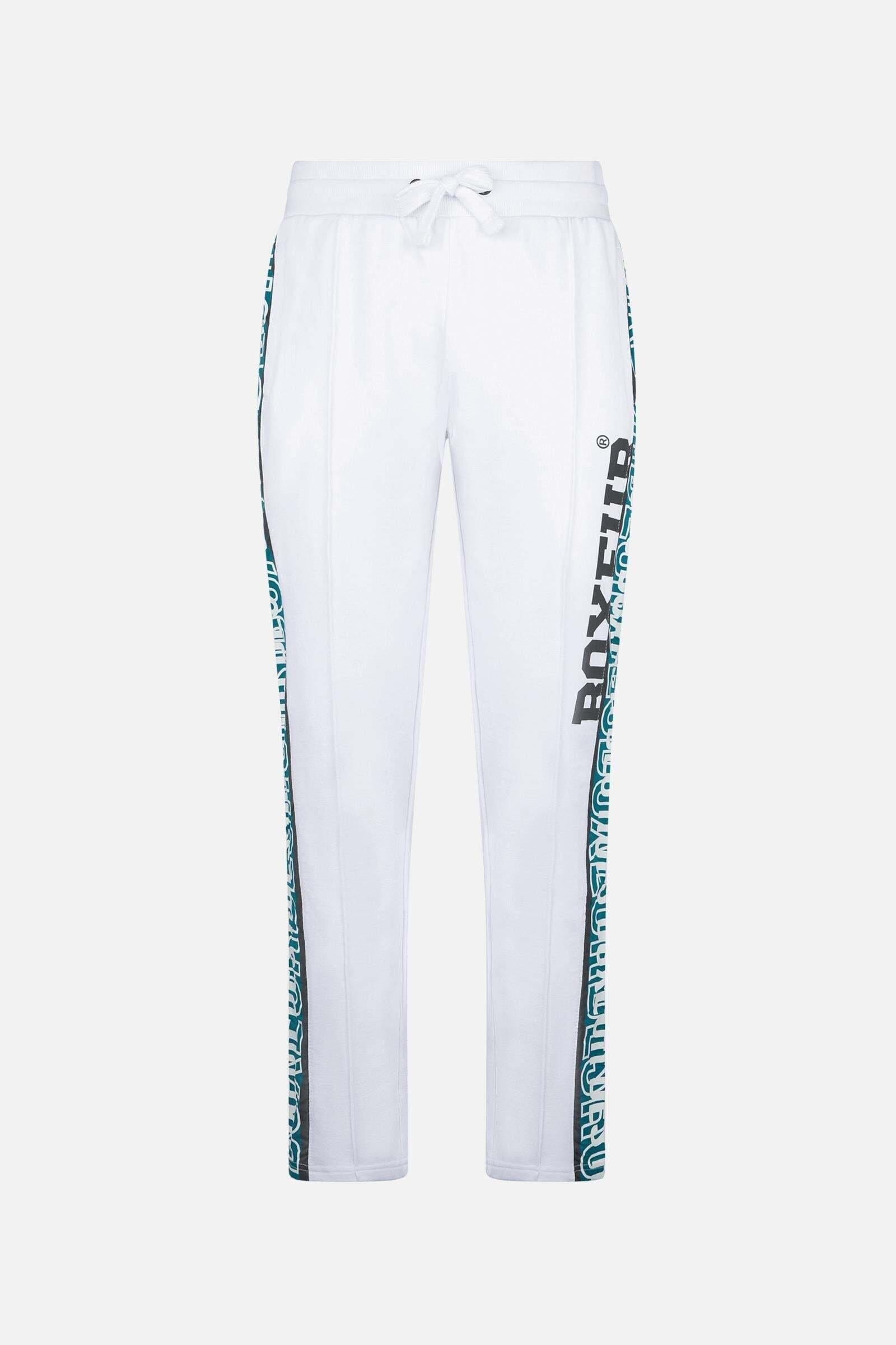 BOXEUR DES RUES Long Sweatpants mit Einsätzen  