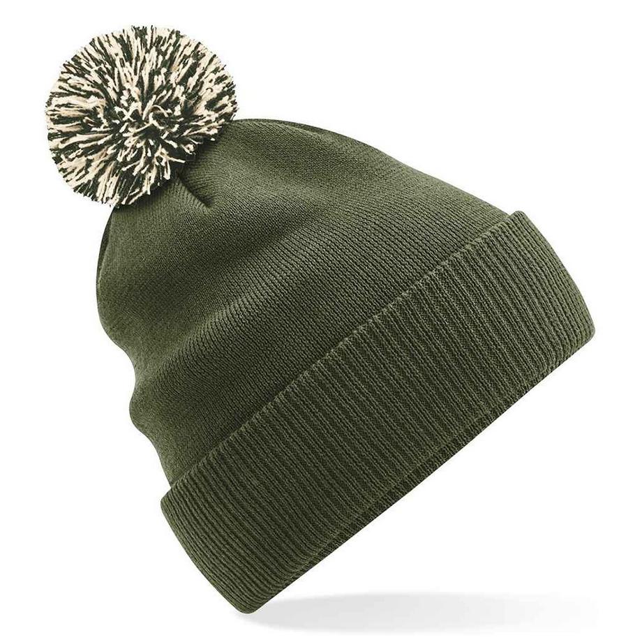 Beechfield Bonnet Snowstar à Pompon  