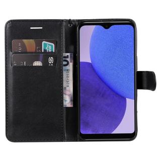 Cover-Discount  Galaxy A23e - Leder Etui Hülle 