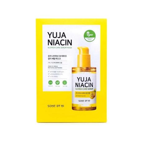 Some By Mi  YUJA NIACIN 30 DAYS BLEMISH CARE SERUM MASK 