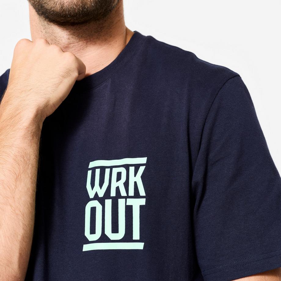 DOMYOS  T-shirt uomo regular fit cotone 