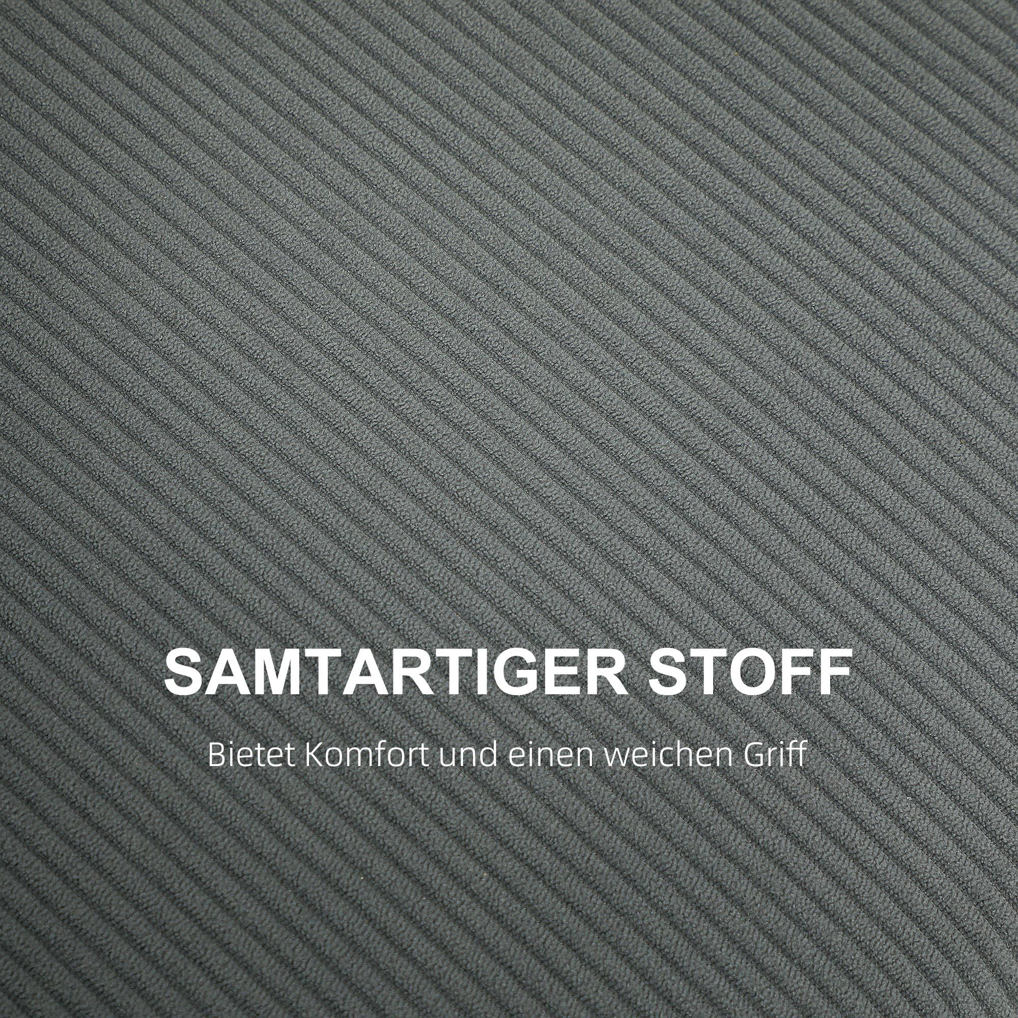 HOMCOM Canapé 2 places  