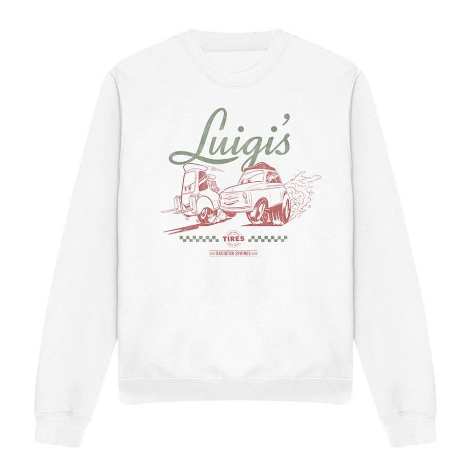 Luigi´s Tyre Shop Transfer Felpa