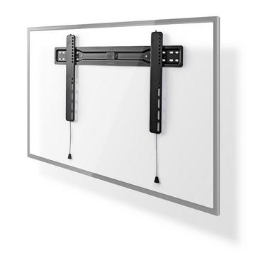 Feste TV-Wandhalterung | 37-70" | Maximales Gewicht des Bildschirms: 35kg | Minimaler Wandabstand: 18mm | Stahl | Schwarz
