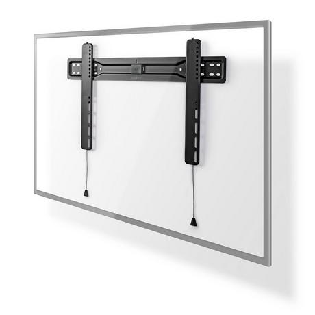 Nedis  Feste TV-Wandhalterung | 37-70" | Maximales Gewicht des Bildschirms: 35kg | Minimaler Wandabstand: 18mm | Stahl | Schwarz 