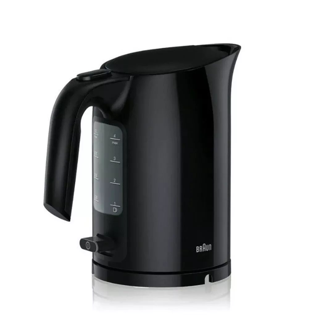 Braun – PurEase WK 3000 BK Wasserkocher 1 l 2200 W Schwarz,