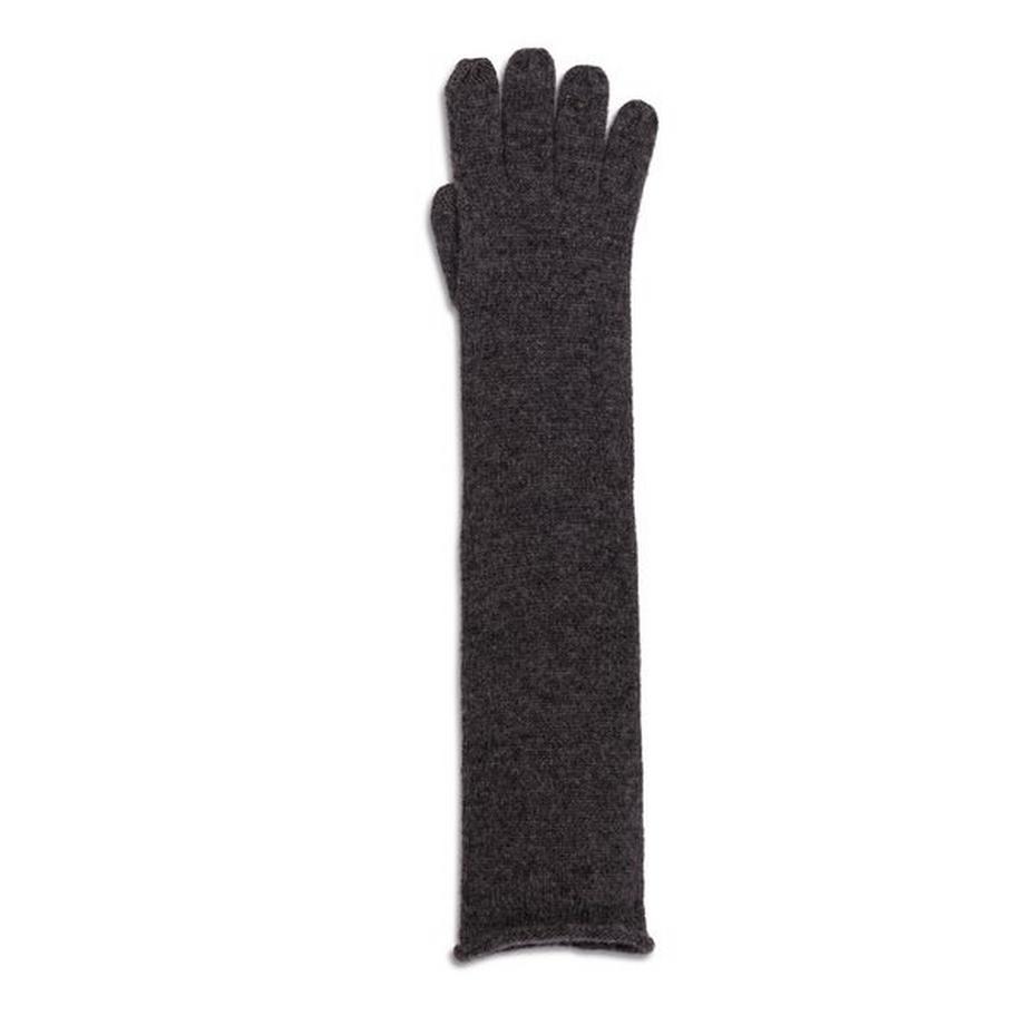CASH-MERE.CH Lange Kaschmir Handschuhe  