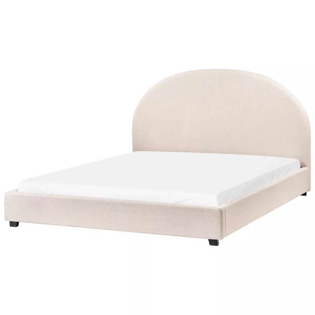Beliani - Wasserbett aus Stoff  VAUCLUSE