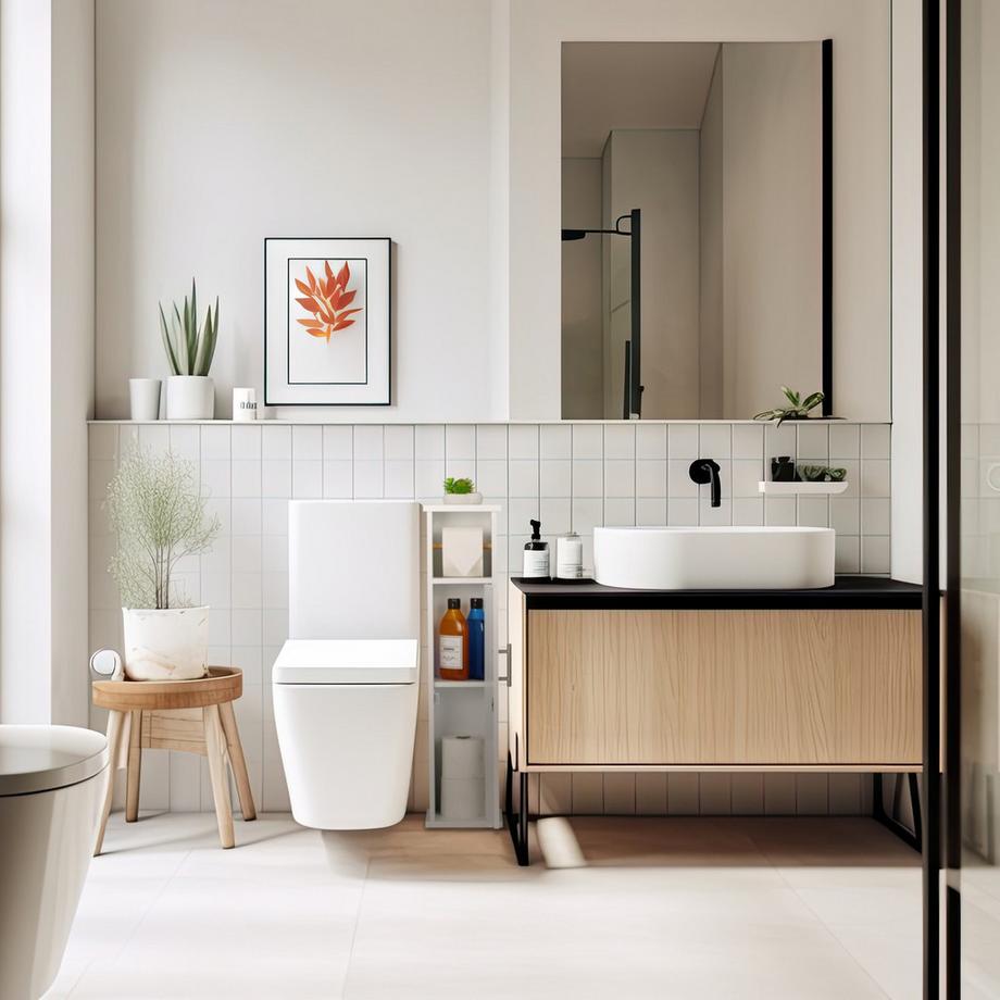 Northix Toilettenpapierhalterschrank  