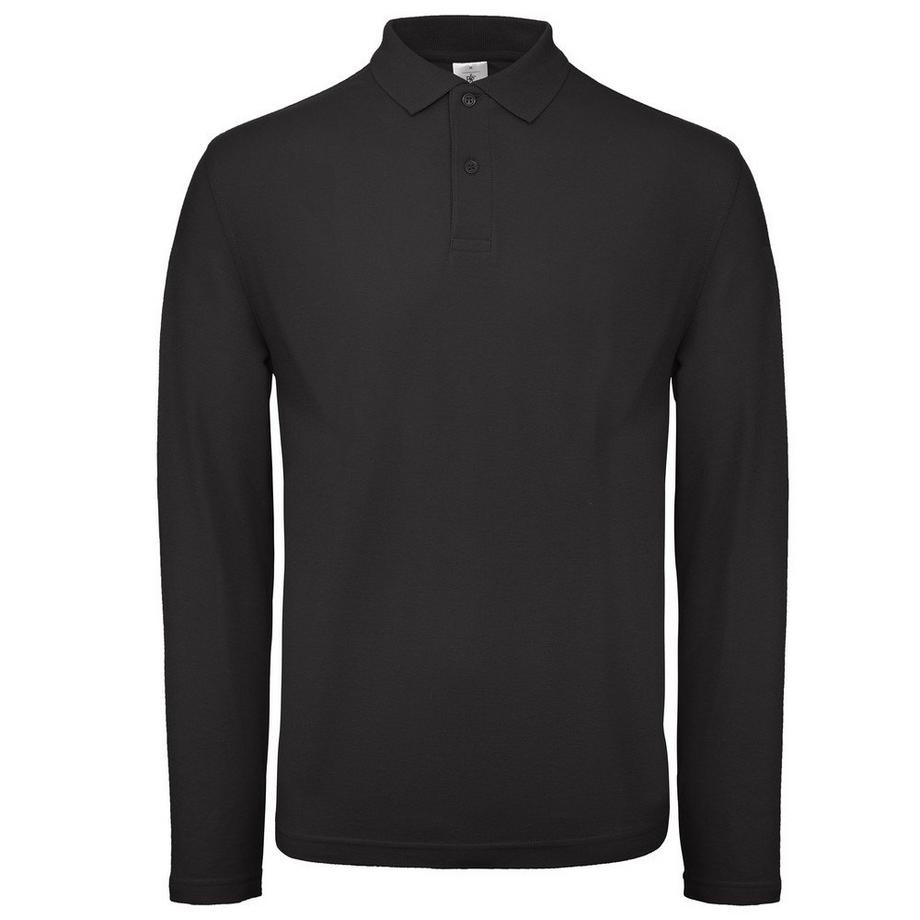 B&C Collection Poloshirt Langarm