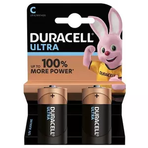 DURACELL Batterie Ultra Power MX1400 C, LR14, 1.5V 2 Stück