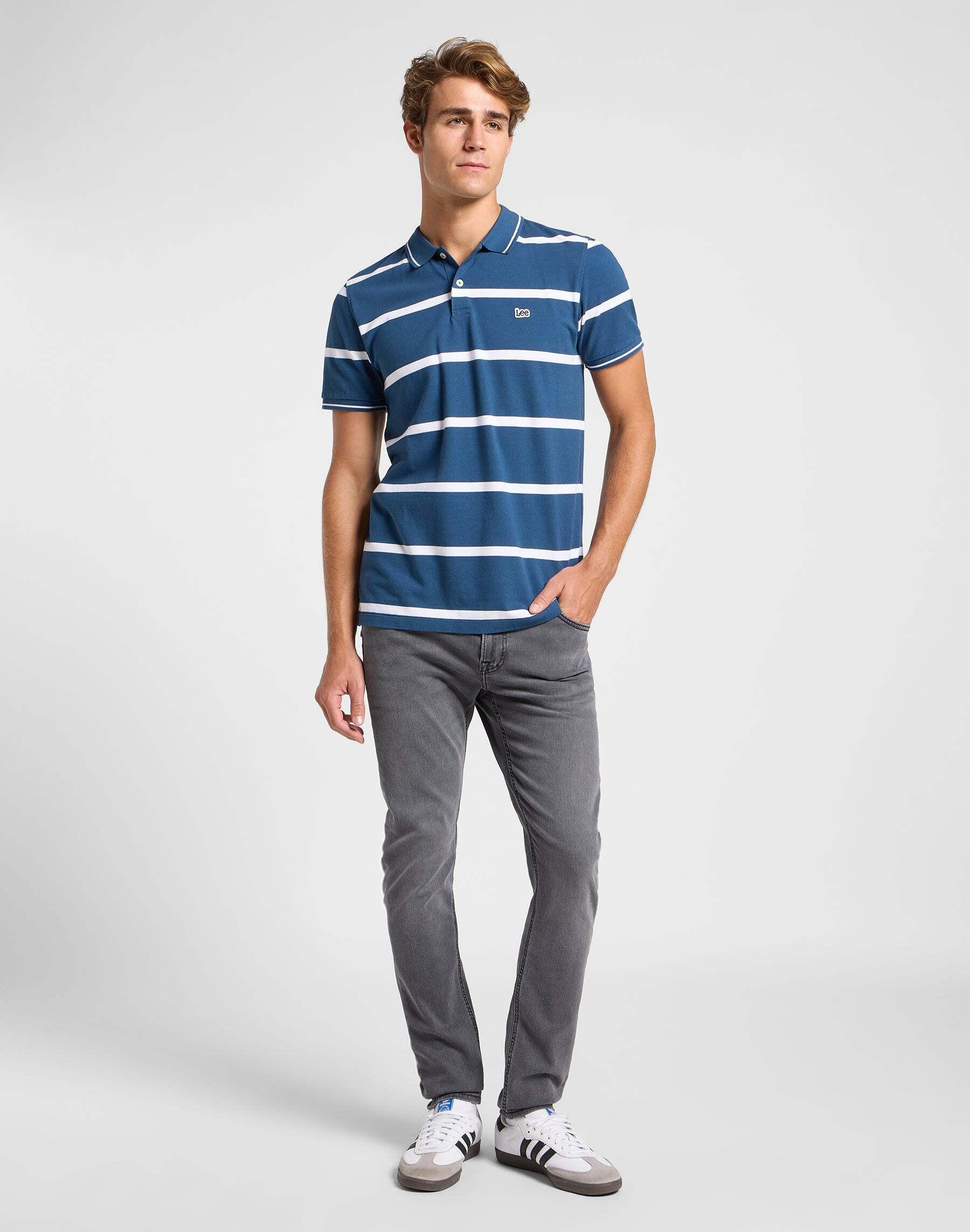 Lee Pique Polo Orion Stripe  
