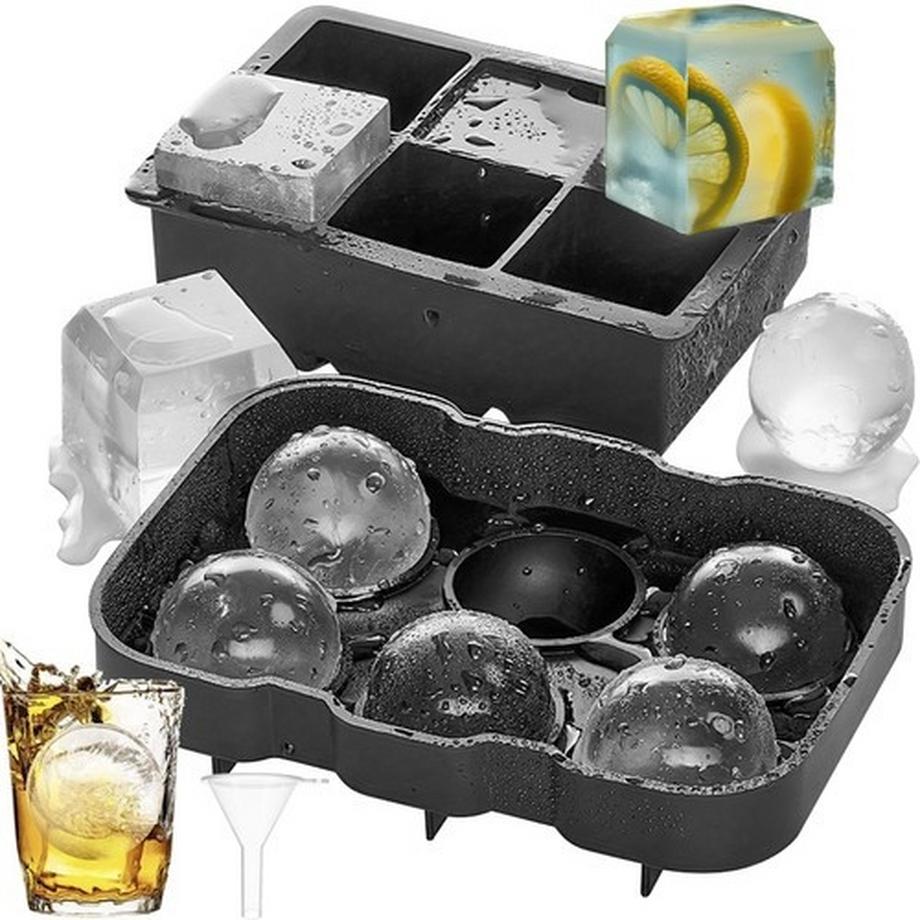 Ruhhy  Silikonform 2in1 - Würfel + Kugeln Ruhhy 21270 