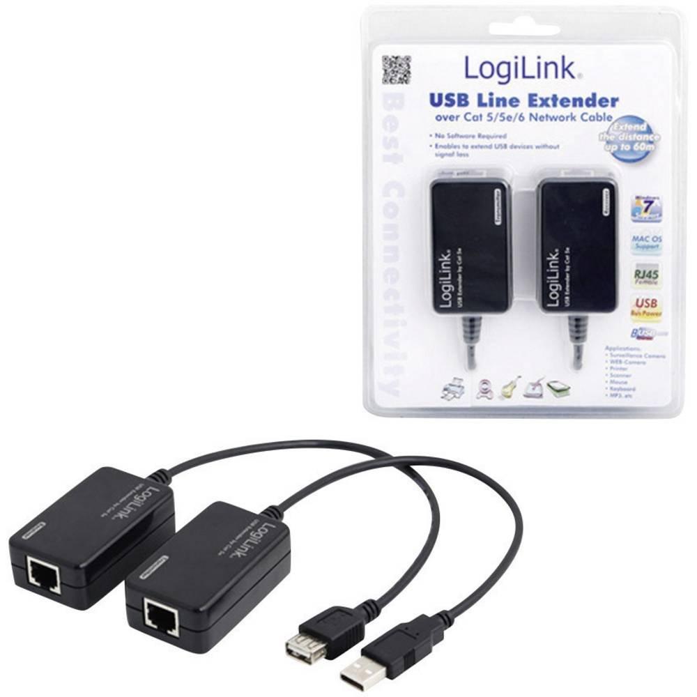 LogiLink  USB Verlängerung über Netzwerk 60 m 