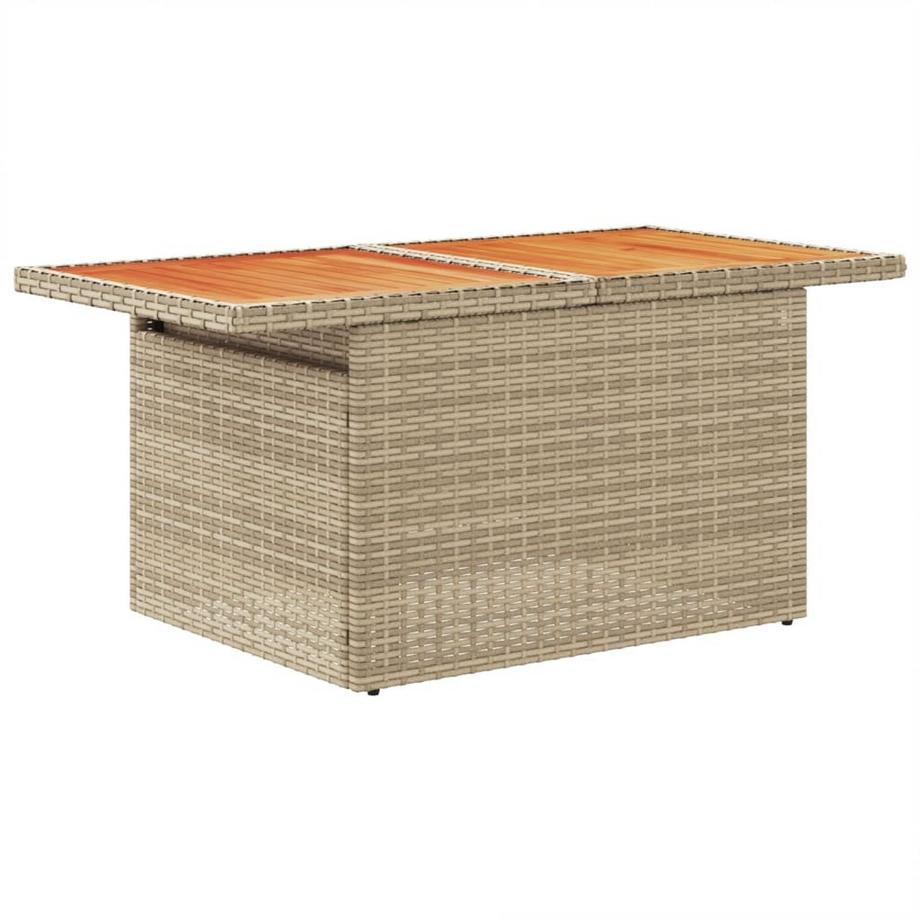 VidaXL set di divani da giardino Polirattan  