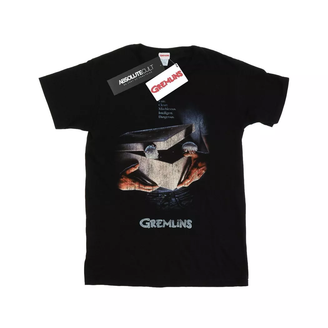 Gremlins - TShirt, für Damen, Schwarz, Größe S