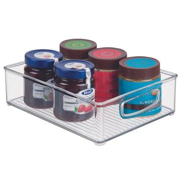 iDesign BINZ - Bac de rangement transparent - div. tailles, 25 cm de long