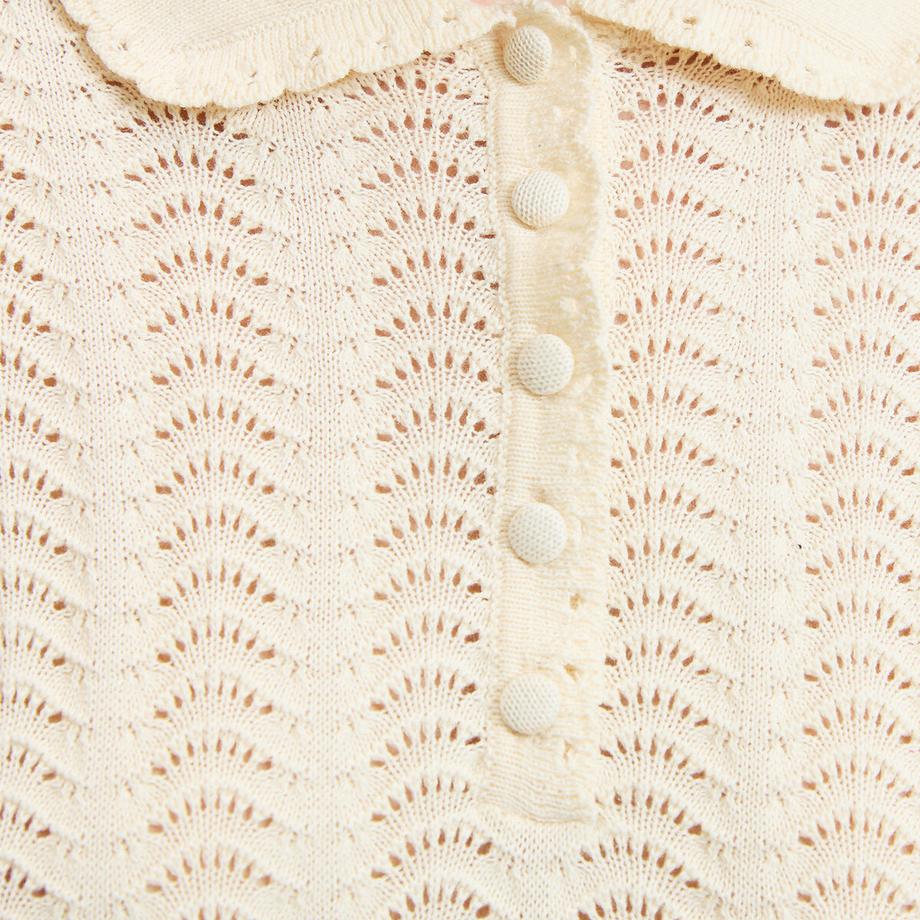 La Redoute Collections Pullover mit Polokragen  