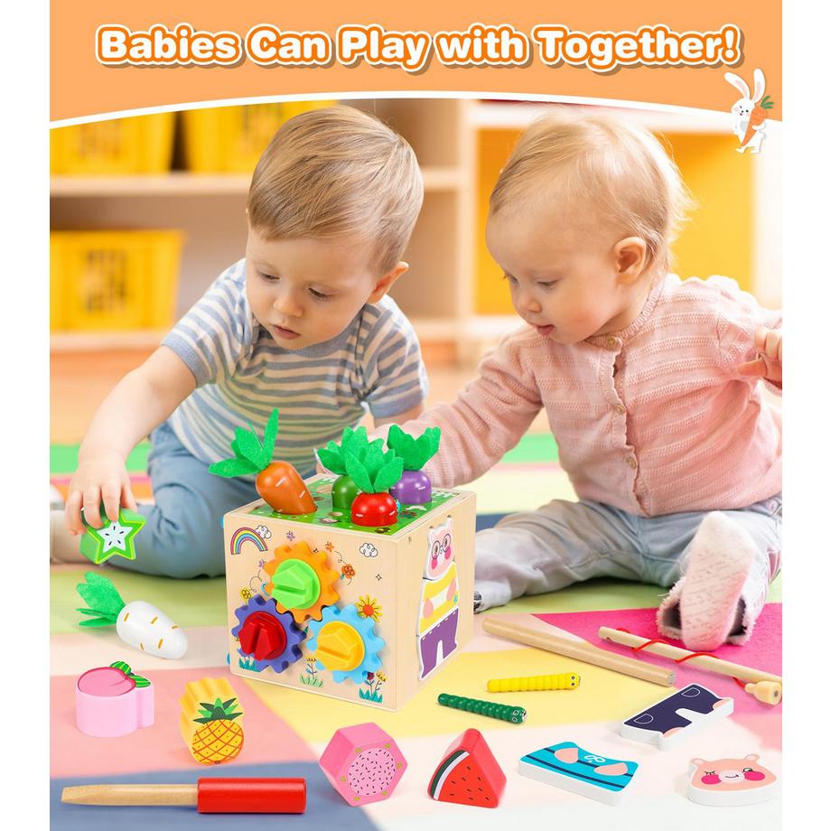 Activity-board  Motorikwürfel Aktivitätswürfel 6 IN 1 